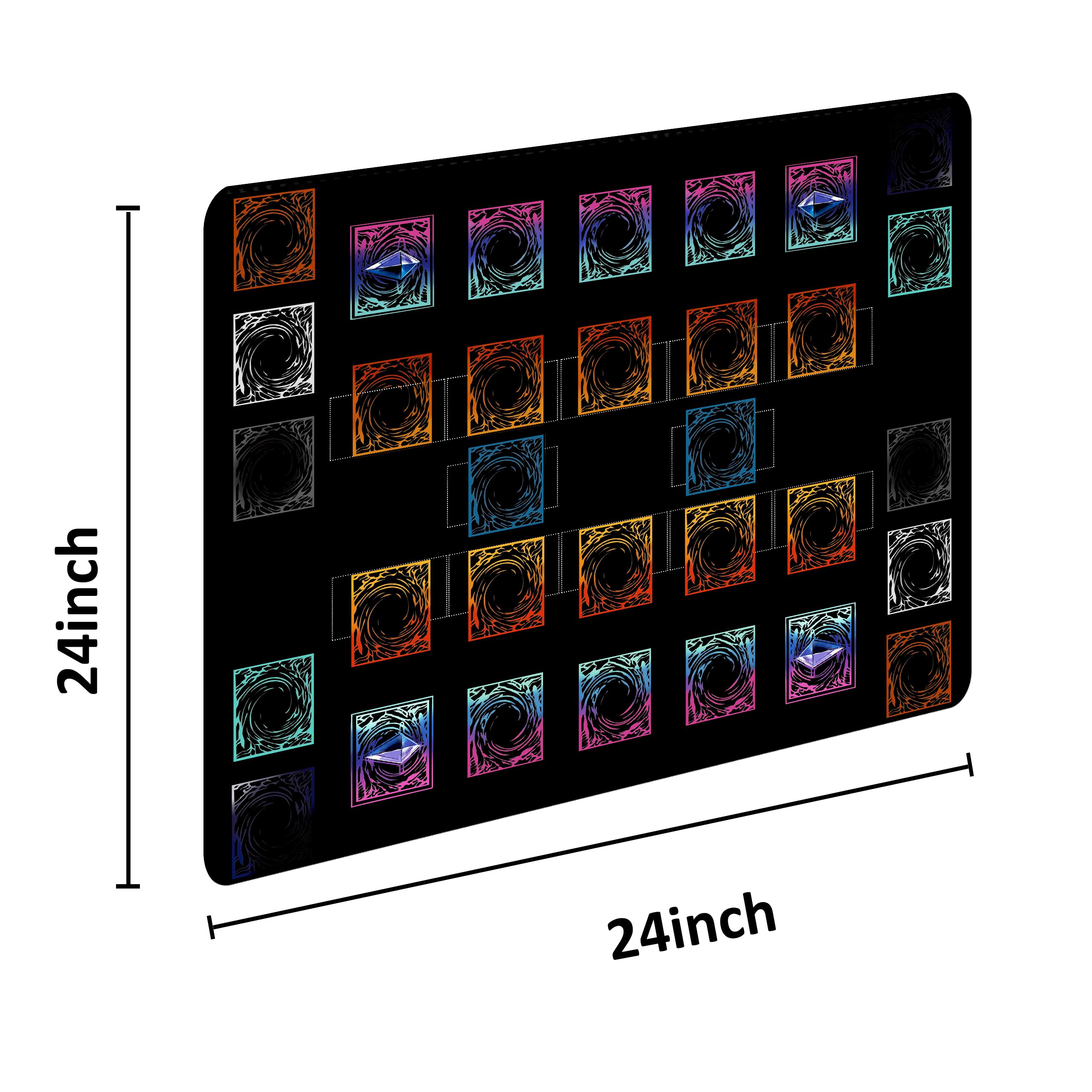 Amazon | 遊戯王プレイマット、2人用、フリーカウンター×2、収納バッグ