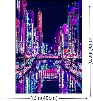 Amazon.co.jp: サイバーパンク 東京都 ネオン ストリートビュー 夜景