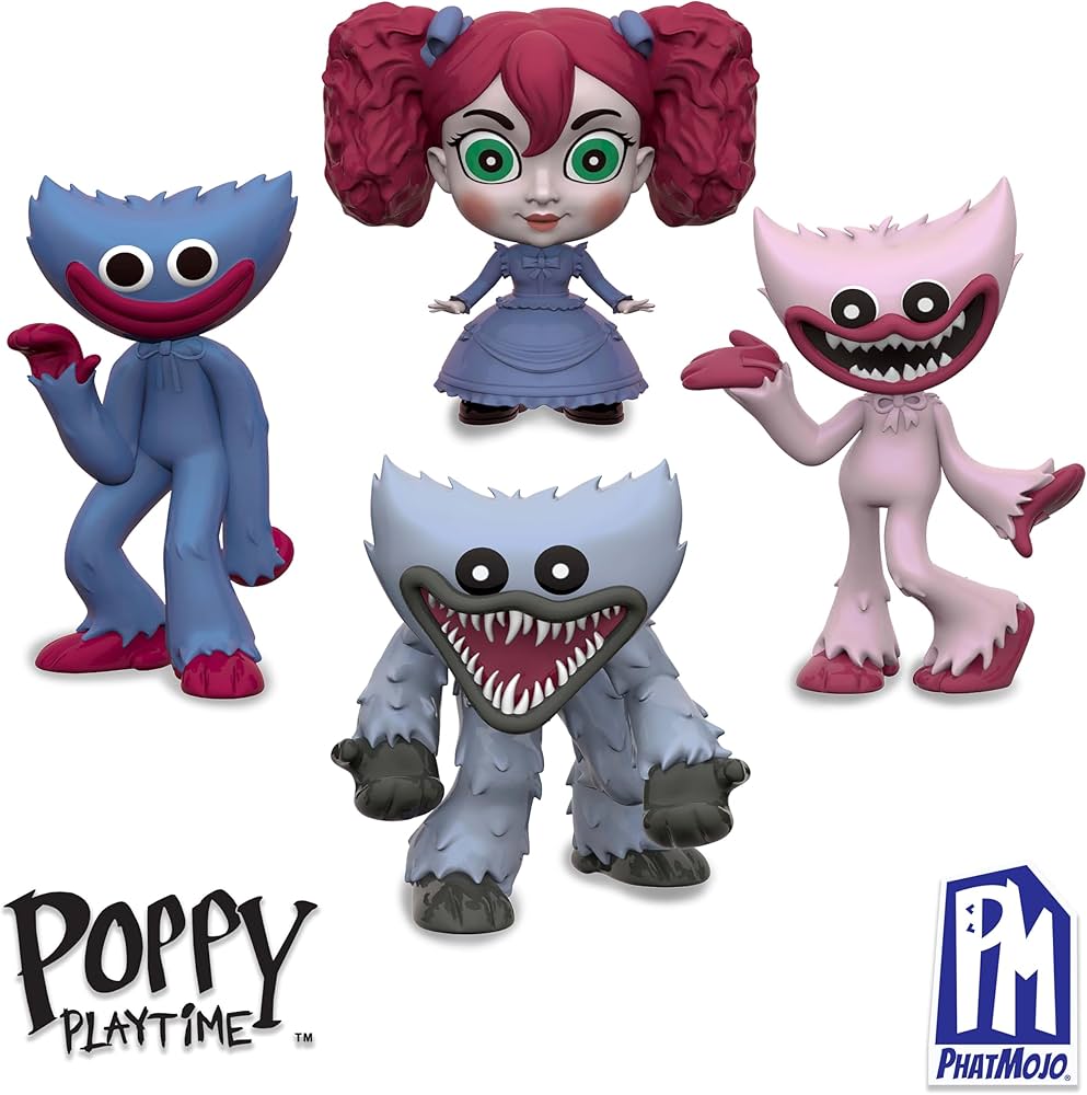 Poppy Playtime - Vintage Koleksiyon Figür Paketi (Dört Özel