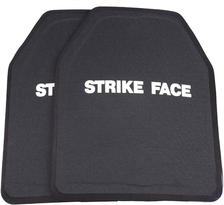 Amazon | 実物 防弾プレート NIJ-III 10x12 AR500 保護武装した警察