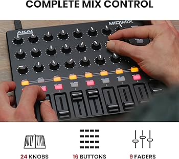 Akai Professional MIDImix - USB MIDI Controller Mixer with
