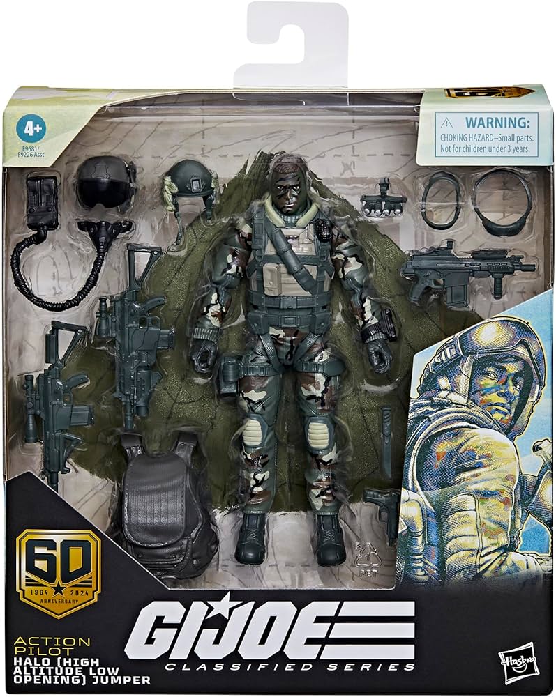 Amazon.co.jp: G.I. Joe クラシファイドシリーズ 60周年記念アクション