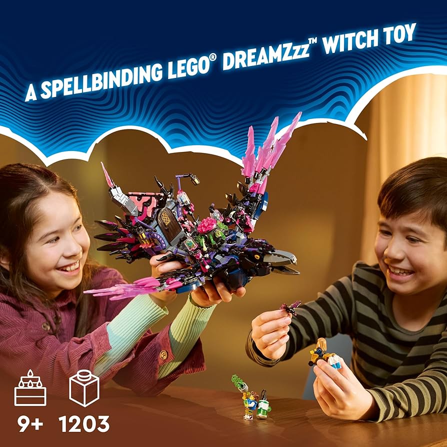 Amazon.com: LEGO DREAMZzz The Never Witch's Midnight Raven