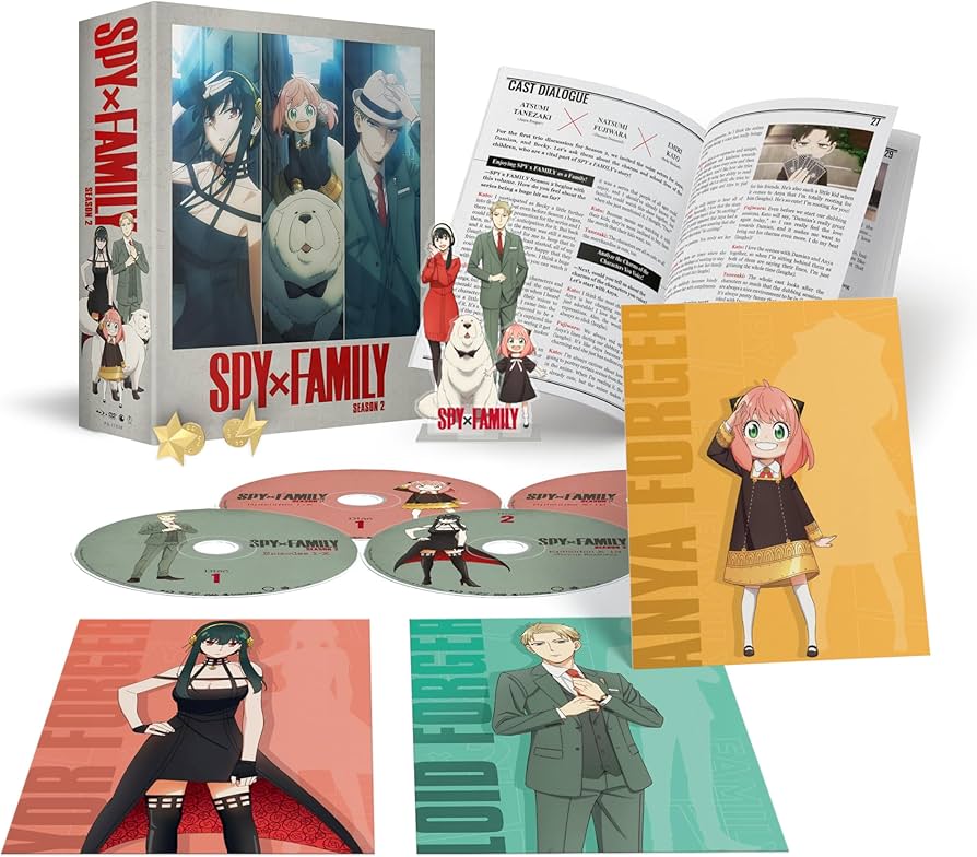Amazon.com: Spy X Family - Season 02 Part 1 - Blu-ray & DVD