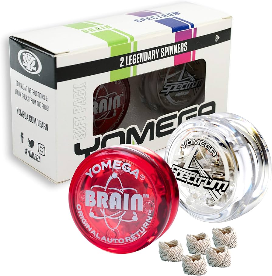 Amazon.com: Yomega 2 Legendary Spinners The Original Yoyo with A