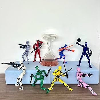 Amazon.com: (Assembly Completed) 8 Packs Titan13 Action Figure Set