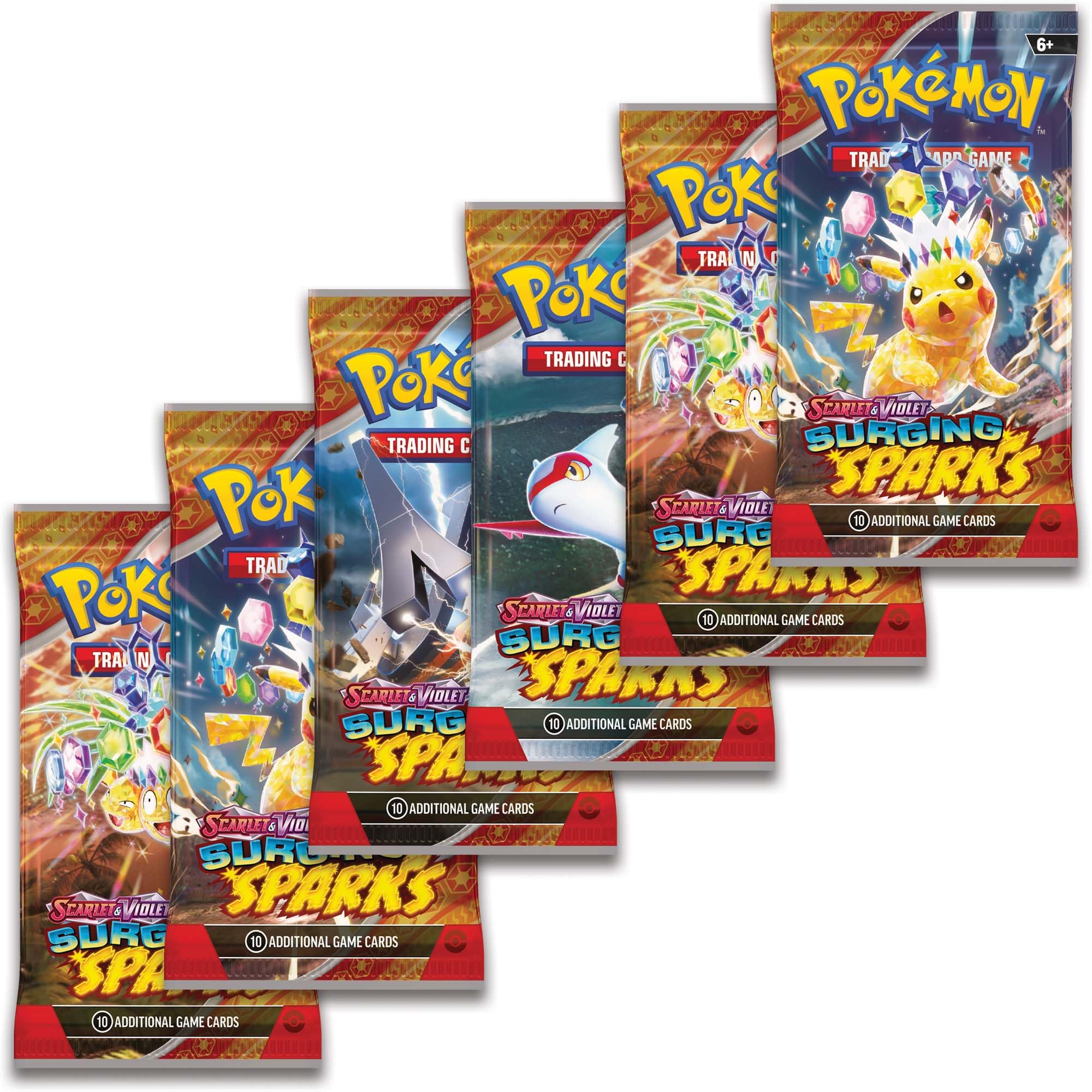 Amazon.com: Pokemon TCG: Scarlet & Violet - Surging Sparks Booster