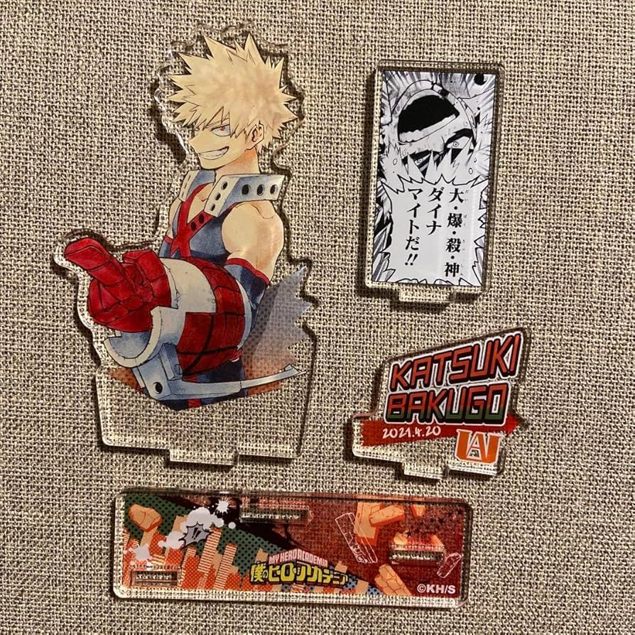 Amazon.co.jp: 爆豪勝己 バースデーアクリルスタンド ヒロアカ