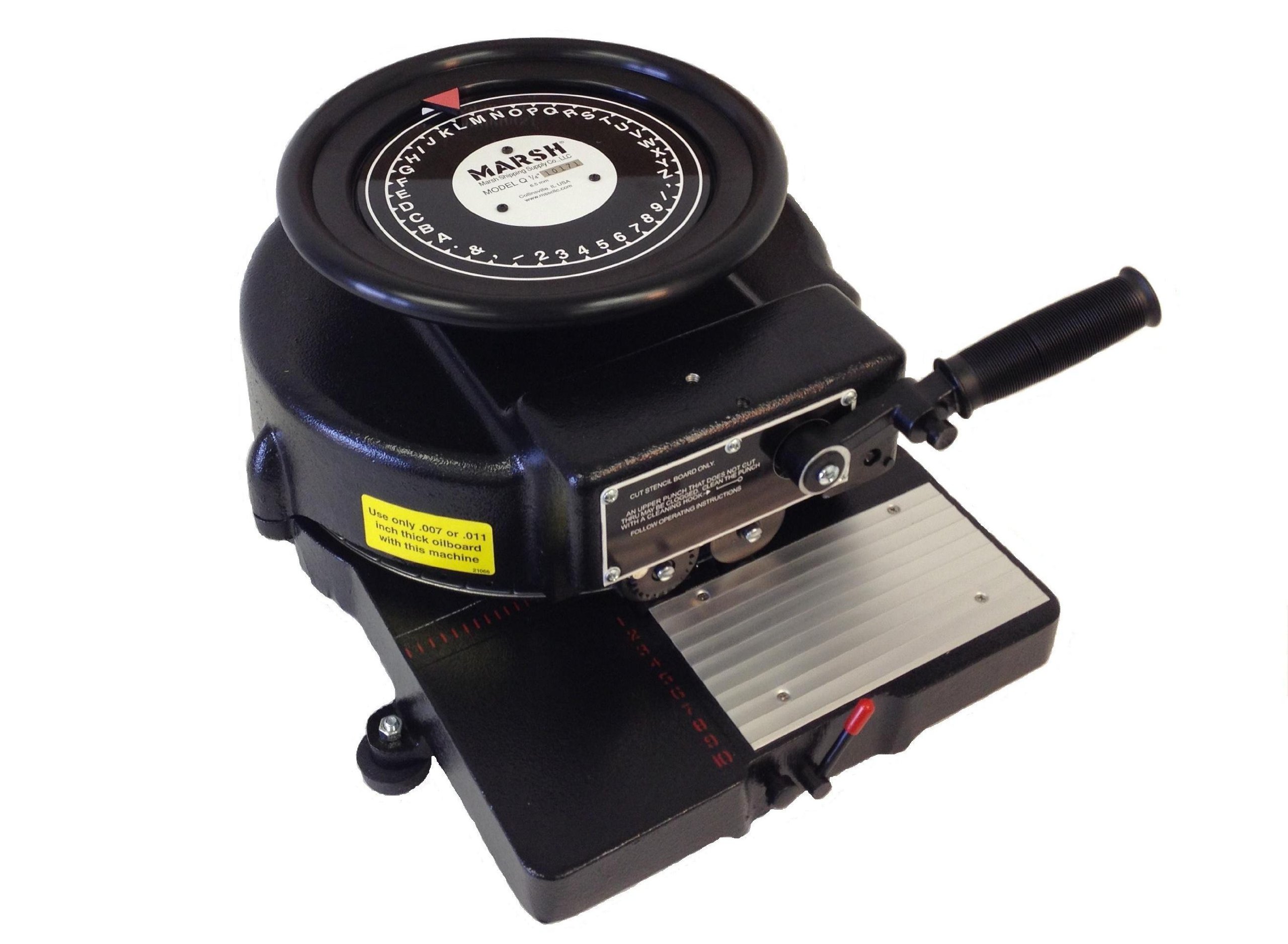 Amazon.co.jp: MARSH 10行 手動ステンシルマシン 1/4インチ カット
