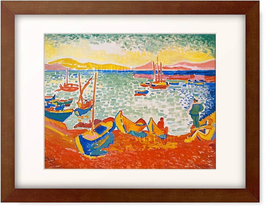 Amazon.co.jp: アンドレ・ドラン Andre Derain 「Boats in the Harbour