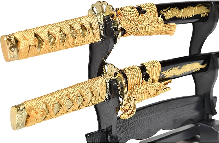 Amazon | 【模造刀】【陣太刀】ミニミニ竜太刀セット【五月人形