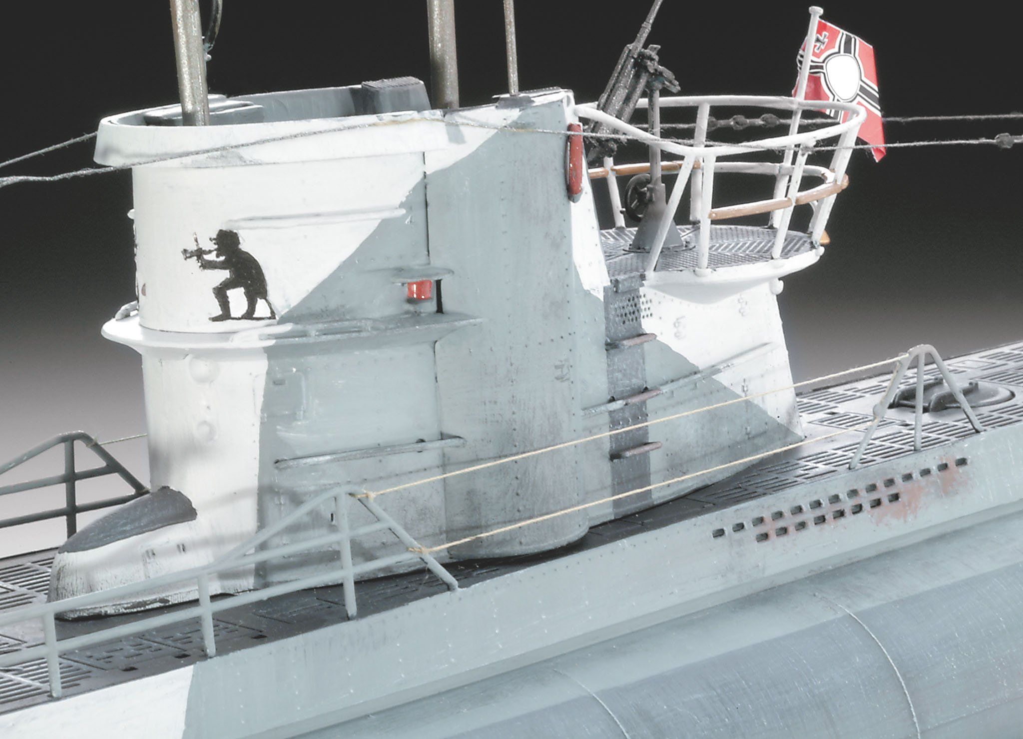 Amazon | ドイツレベル 1/72 Uボート Type VIIC 05015 プラモデル