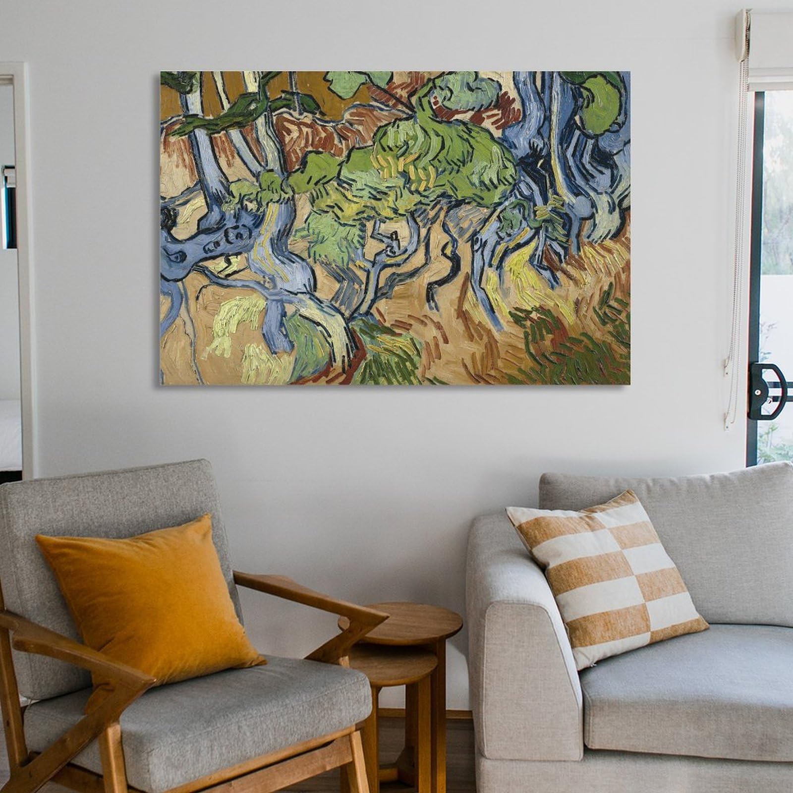 Amazon.co.jp: Van Gogh フィンセント・ファン・ゴッホ 『木の根と幹