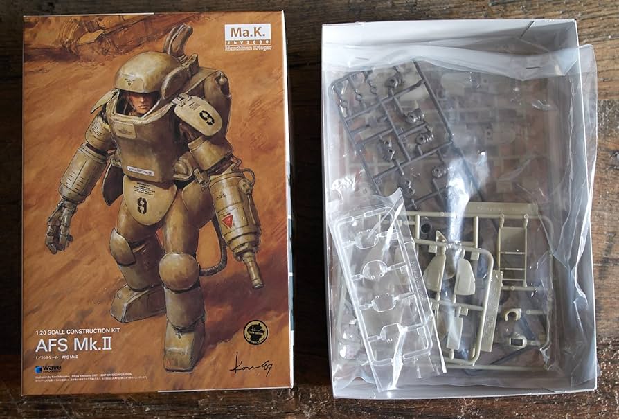 Amazon.com: Maschinen Krieger: AFS MK.II Plastic Kit Scale 1/20