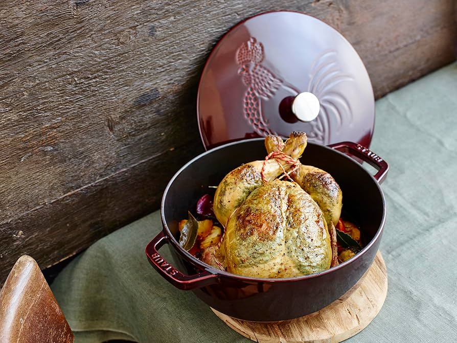 Amazon.co.jp: staub (ストウブ) ダッチオーブン・クッカー グレナデン