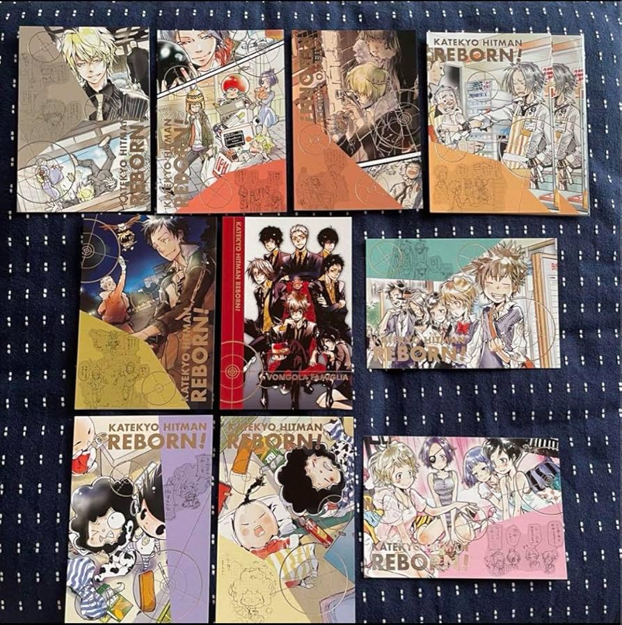 Amazon.co.jp: 天野明展 箔押しポストカード 家庭教師ヒットマンREBORN