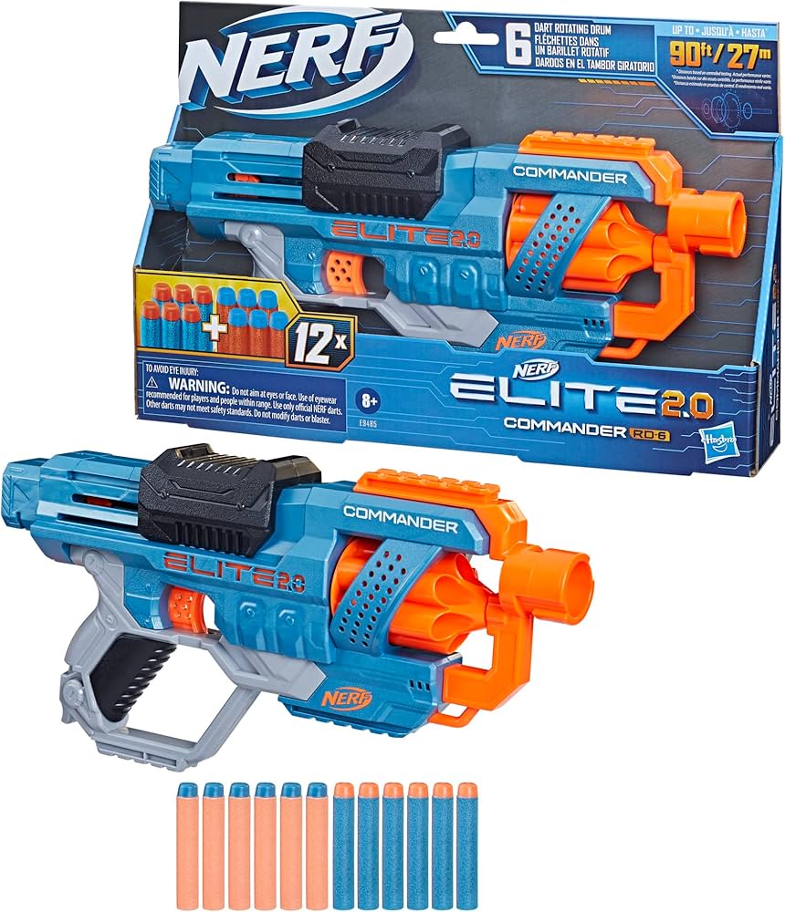 Amazon.co.jp: Hasbro (HASBRO) Nerf Elite 2.0 Commander RD-6 Manual