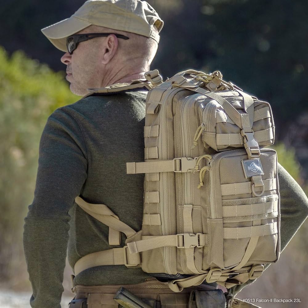 Amazon.com: Maxpedition Falcon-Ii Backpack (Khaki) : Sports & Outdoors