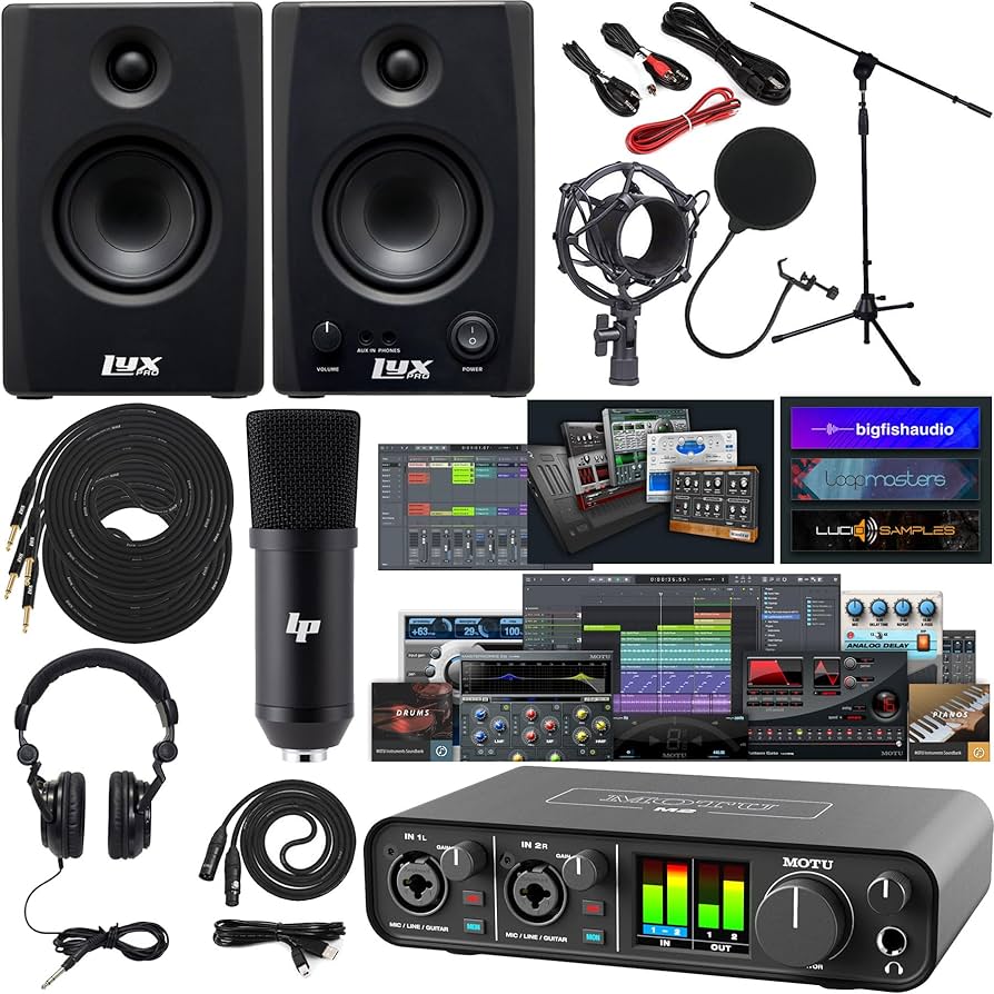 Amazon.com: MOTU M2 2x2 USB-C Audio/MIDI Audio Interface & Multi