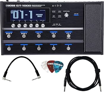 Amazon.com: Boss GT-1000 Guitar Effects Processor Bundle with