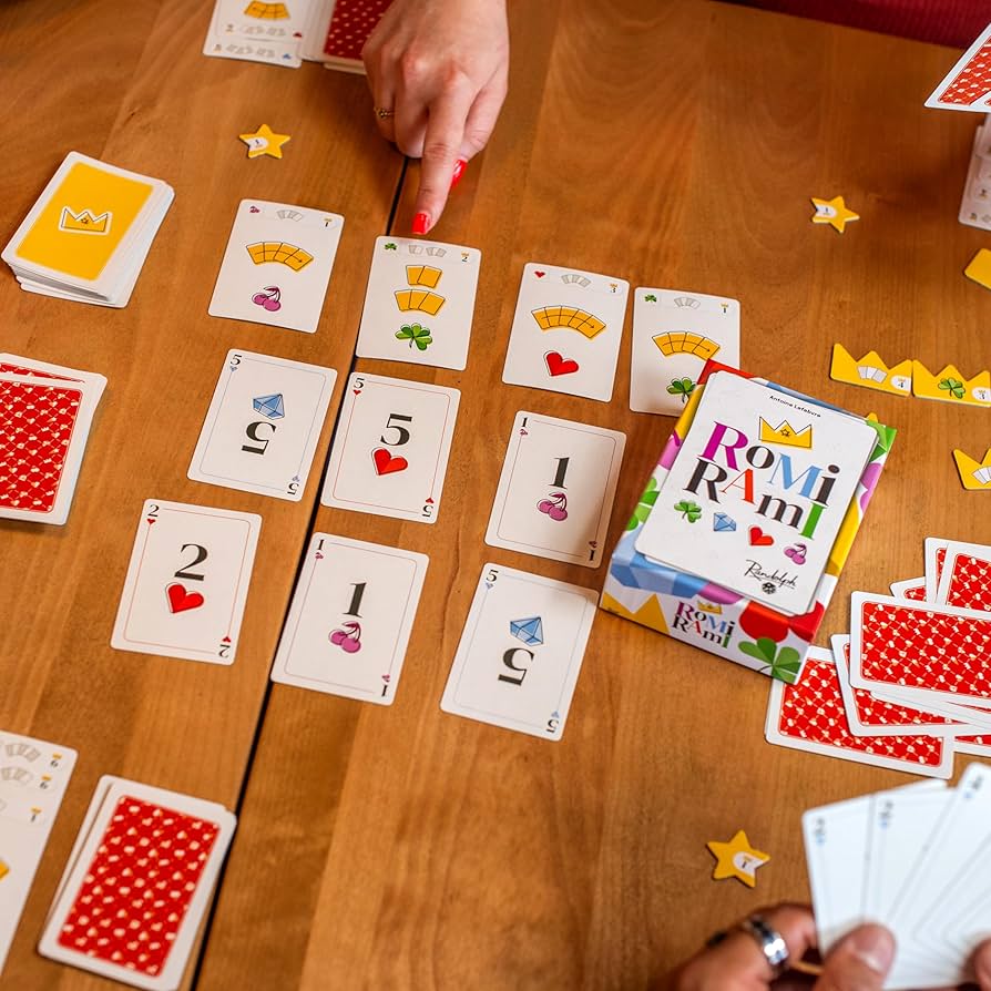 Amazon.com: Randolph Romi Rami | Rummy Inspired Card Game for Kids