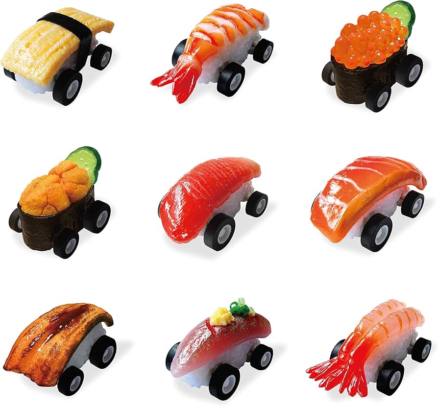 Amazon.co.jp: 寿司Boon 9個セット 食品サンプル 職人手作り メイド