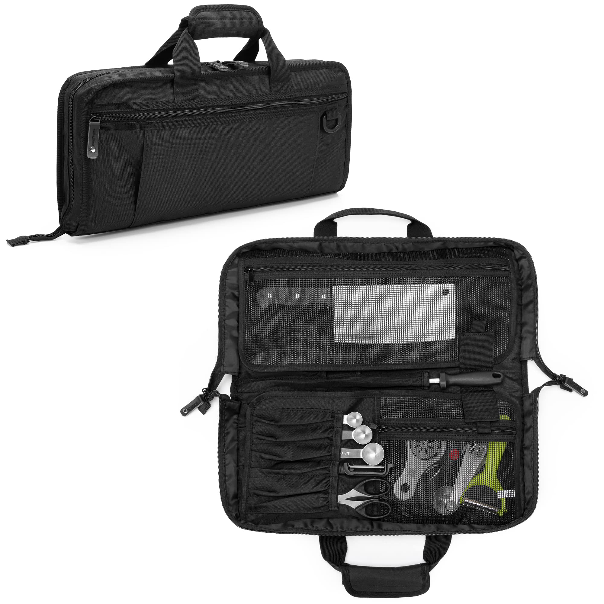 Amazon｜SAMDEW 包丁ケース 17本収納 包丁バッグ 持ち運び 包丁袋 包丁