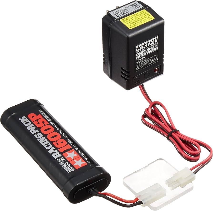 Amazon | タミヤ(TAMIYA) 7.2Vレーシングパック1600SPと充電器セット