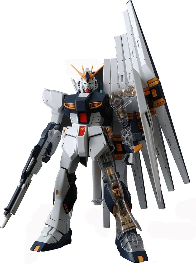 Amazon.com: Gundam RX-93 Nu Gundam with Extra Clear Body parts MG