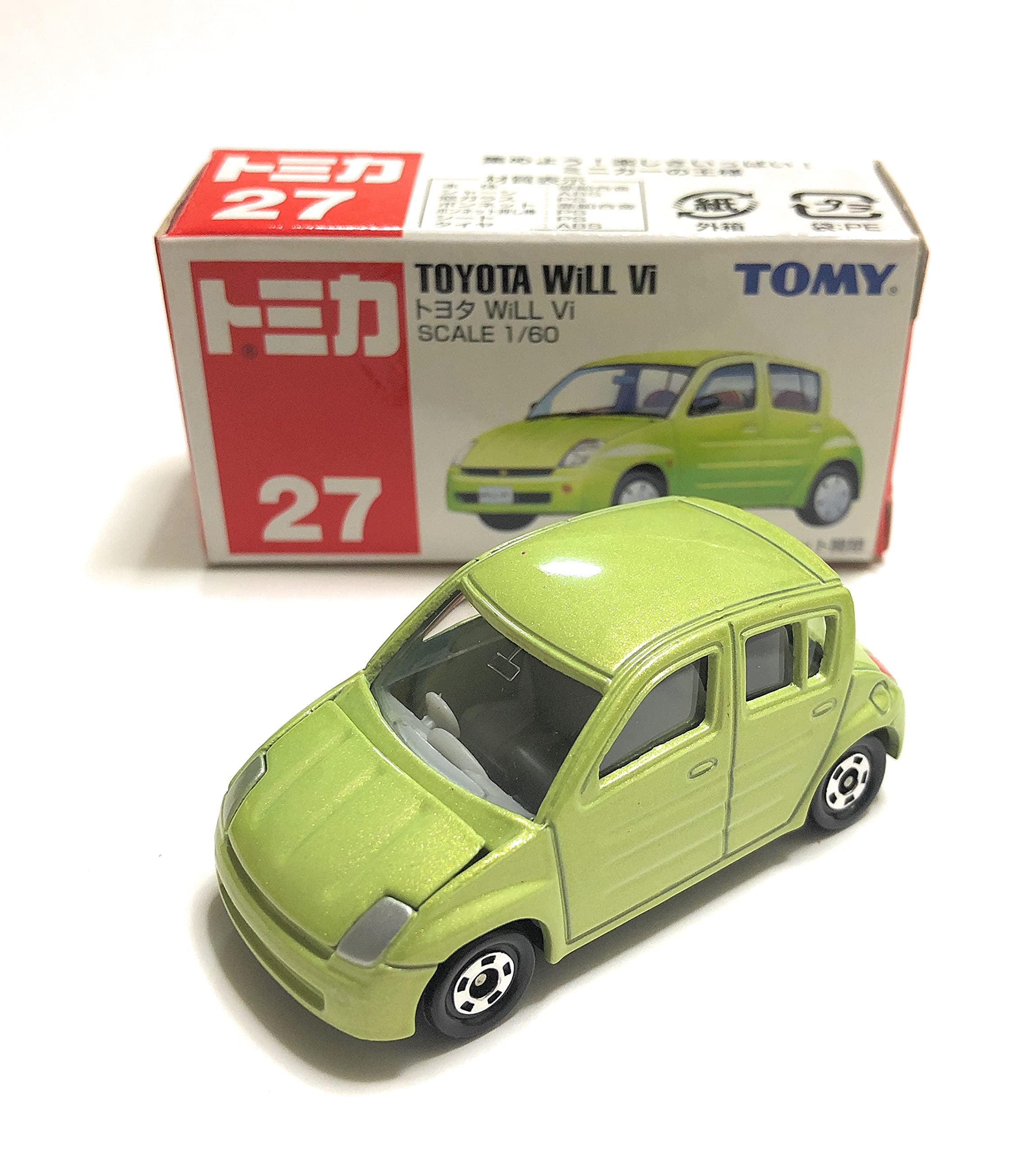 Amazon | トミカ (箱) No.27 トヨタWill Vi | ミニカー・ダイキャスト