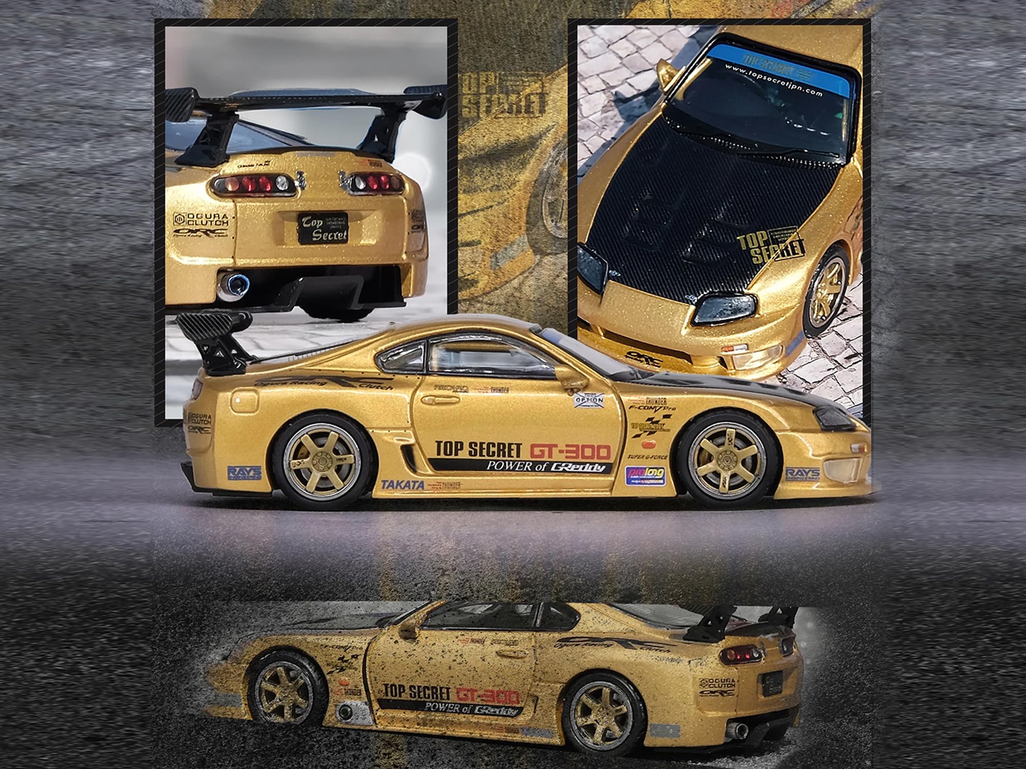 Amazon | Inno Models 1/64 トヨタ スープラ (A80) TOP SECRET GT300