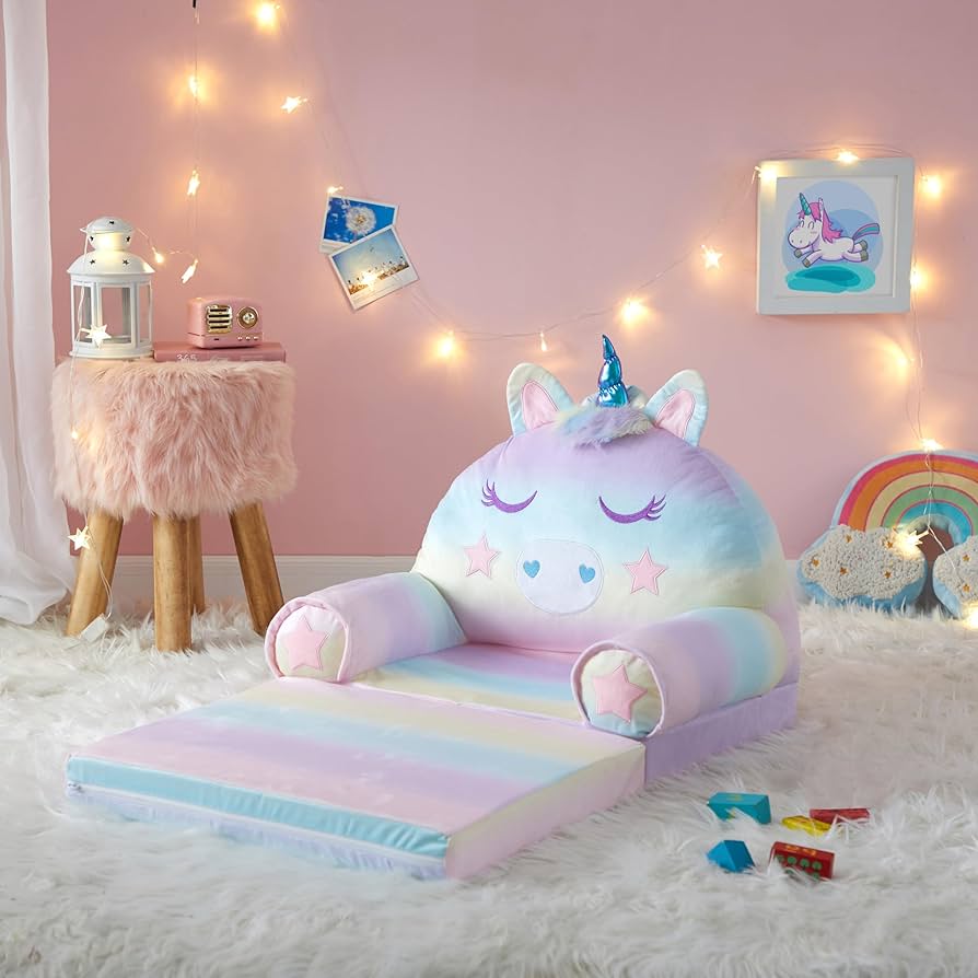 Amazon.co.jp: Idea Nuova ユニコーン 2イン1 プラッシュフリップ