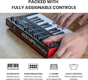 Akai Professional MPK Mini Play MK3 - MIDI Keyboard Controller