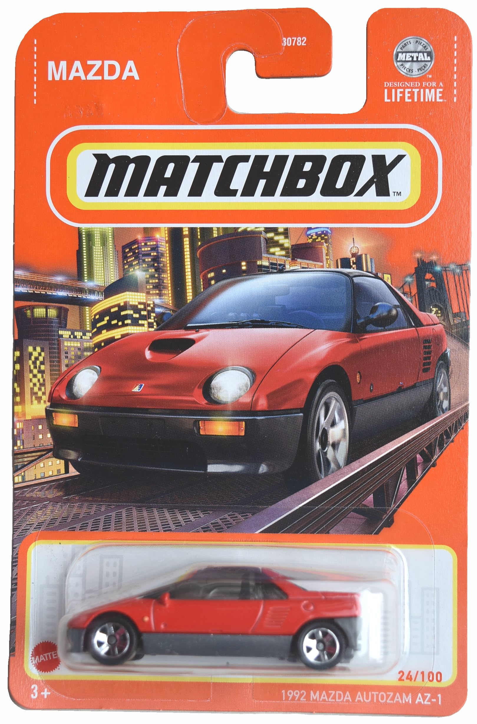 Amazon.co.jp: マッチボックス 1992 マツダ オートザム AZ 1、レッド