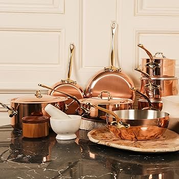 Amazon.com: Mauviel M'Heritage 150 B 1.5mm Polished Copper