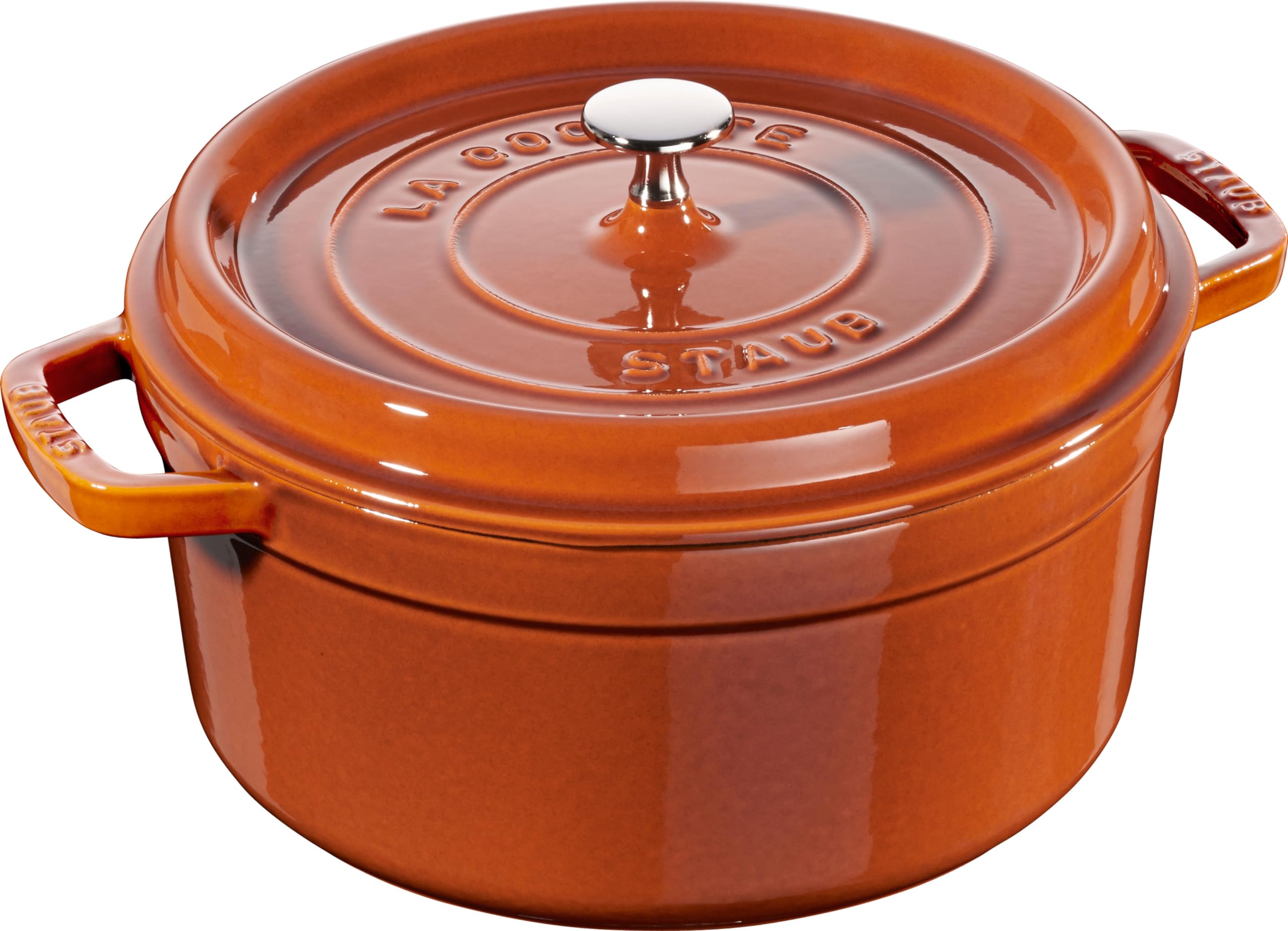 Amazon.co.jp: staub ピコ・ココット ラウンド 24cm シナモン IH 対応