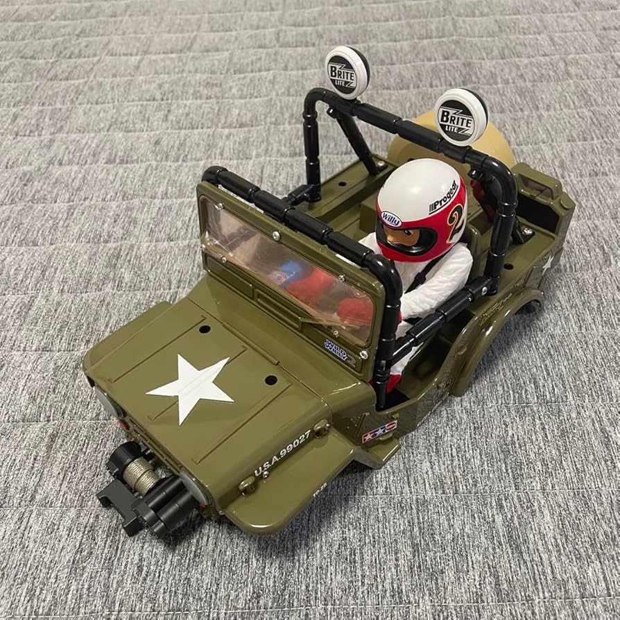 Amazon.co.jp: TAMIYA ワイルドウイリー 2 完成 ボディ WILDWILLY WR