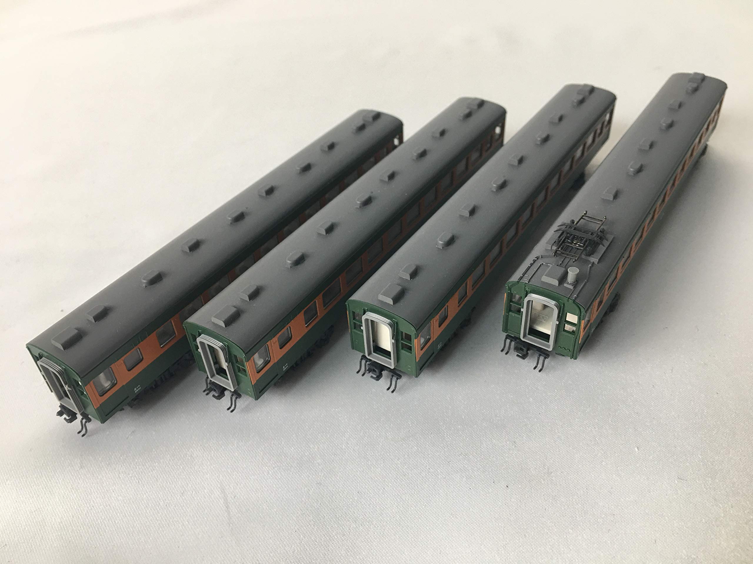 Amazon | KATO Nゲージ 80系 準急東海・比叡 増結 4両セット 10-380