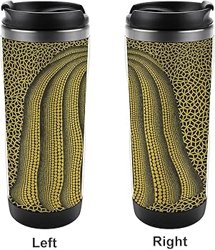Amazon｜水筒 草間彌生 グッズ 魔法瓶 ステンレスボトル マグボトル
