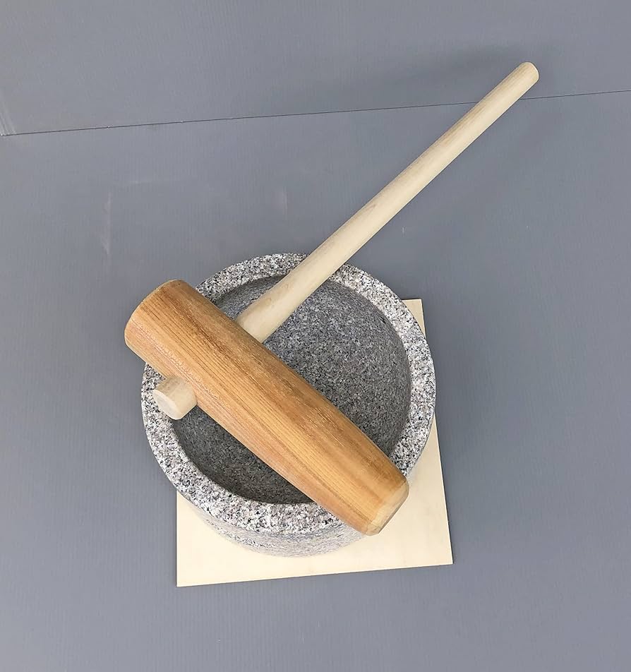 Amazon｜家庭用 もちつきセット 1升用 もち臼セット 親子キネ付 23305