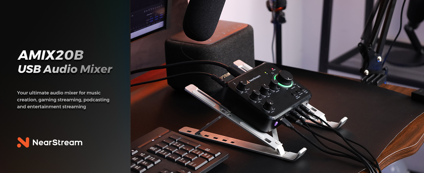 Amazon.com: NearStream Audio Interface for Recording, Streaming