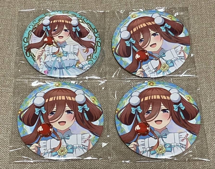 Amazon.co.jp: 五等分の花嫁 ドリーム缶バッジ 中華ロリィタ 中野三玖