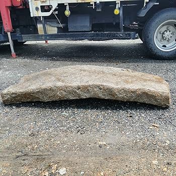 Amazon.co.jp: 反橋322キロ御影石庭石鑑賞石石盆石水石灯籠庭坪庭盆栽