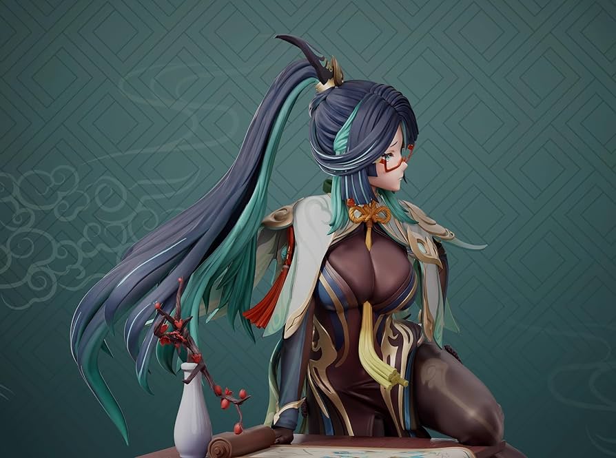 Amazon.co.jp: 閑雲 かんうん フィギュア 1/6スケール 塗装済み完成品