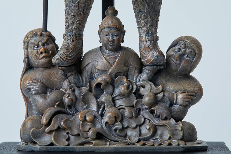 Amazon.co.jp: イスム TanaCOCORO[掌] 兜跋毘沙門天＿仏像 フィギュア