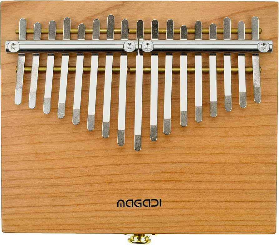 Amazon | MAGADI M17-E 、ピックアップ搭載カリンバ【アメリカン