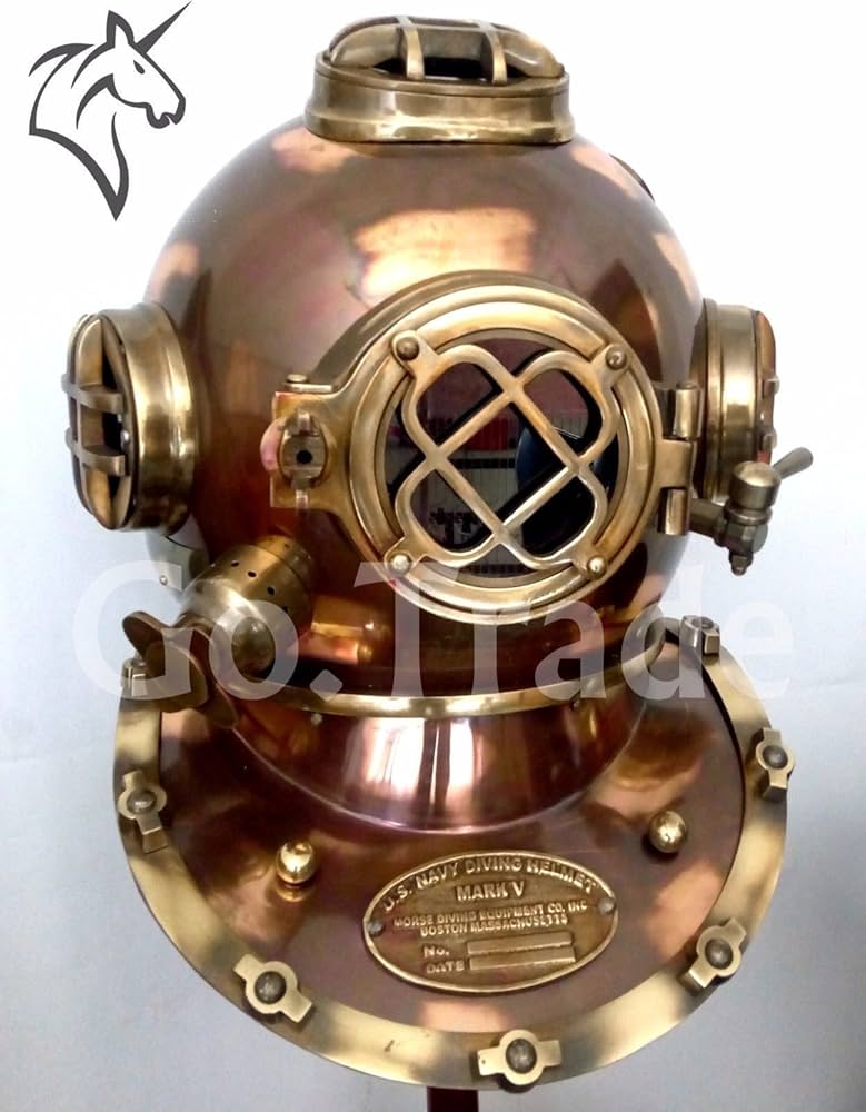 Amazon.com : Retro US Navy Mark V Antique Diving Divers Helmet