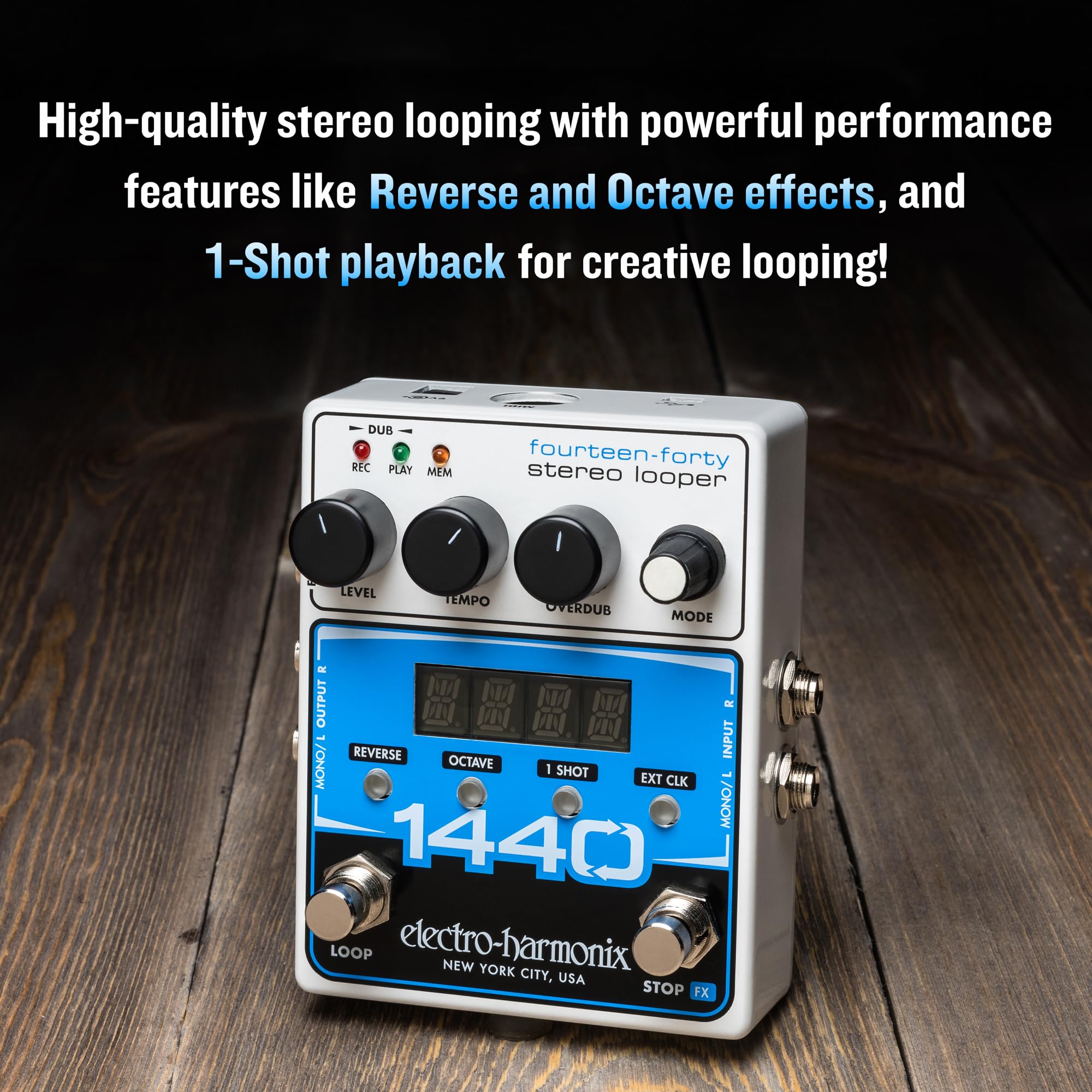 Amazon | electro-harmonix / 1440 Stereo Looper Stereo Looper