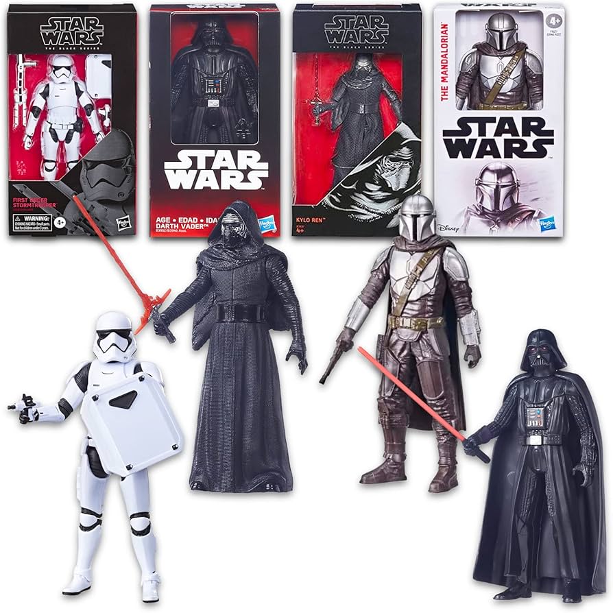 Amazon.co.jp: スター・ウォーズ アクションフィギュア 4体パック