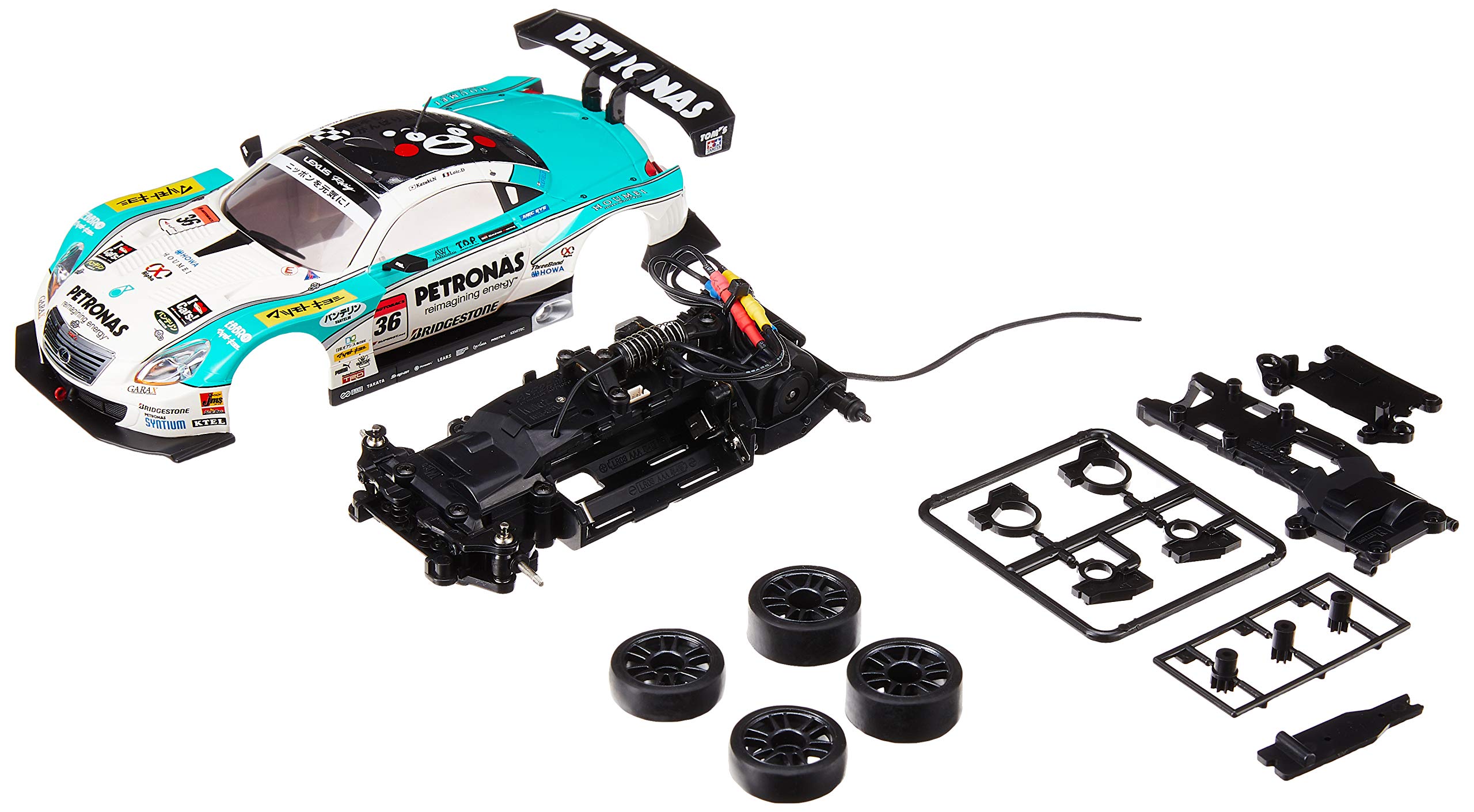 Kyosho Mini-Z Racer MR-03VE Lexus SC430 Petronas Tom's Race Car (1
